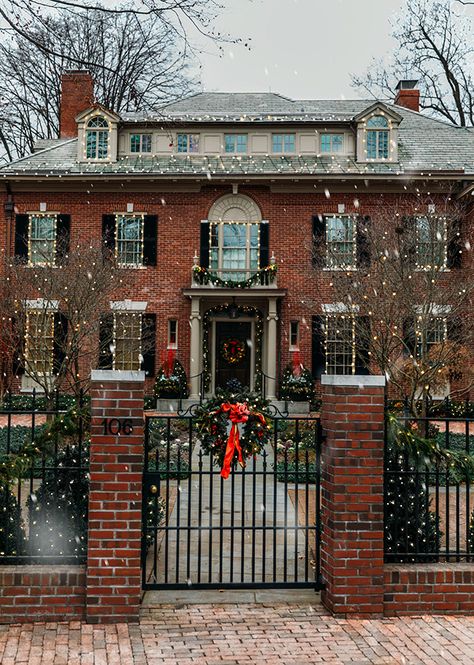 Wait For, Classy Girls Wear Pearls, Dream Mansion, For Christmas, Red Brick House, Brick Exterior House, Casas Coloniales, Wear Pearls, After Christmas