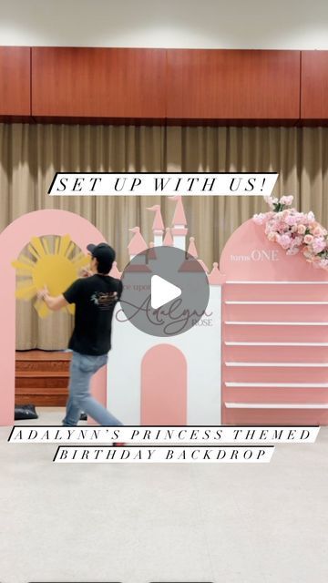 BALLOONS & RENTALS | Event Designer on Instagram: "Watch us set up A princess themed backdrop with a touch of the birthday girl’s Filipino heritage, blooms, and magic ✨

We loved how this design turned out. If you still feel that your backdrop doesn’t need balloons, hopefully this designs proves you otherwise ✨

Still looking for a gorgeous backdrop, event design and styling? DM us today to book! 

DM us today to book with backdrop options starting at $1000+ (minimums required for delivery orders) many self pickup options to choose from! 

We specialize in event design, backdrop and balloons for all occasions! @thesimpleluxeevents 

Love our props and backdrops? Purchase this castle today @thesimpleluxebuilds Dm to inquire! 
.
.
.
.
.
#partybackdrop #partyballoons #balloons #balloongarland Backdrop Event Design, Princess Castle Backdrop, Backdrop Event, Princess Backdrops, Filipino Heritage, Castle Backdrop, Princess Castle, Balloon Garland, Backdrops For Parties