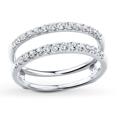 Cloud Wedding, Diamond Enhancer Ring, Diamond Enhancer, Enhancer Ring, Round Diamond Setting, Jewelry Advice, Promise Rings For Her, Vow Renewal, Rings For Her