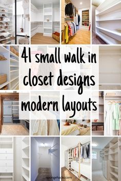 Get these amazing and genius small walk-in closet designs and layouts that are modern. For small apartments and small home with small bedrooms. Walking Closet Apartment, Small U Shaped Walk In Closet Ideas, Closet By Design Walk In, Walk In Closet Plans Layout Bedrooms, 8 X 12 Walk In Closet, 8 X 5 Closet Layout, Bedroom Walk In Closet Design, Bedroom Closet Layout Ideas, 10x5 Closet Layout