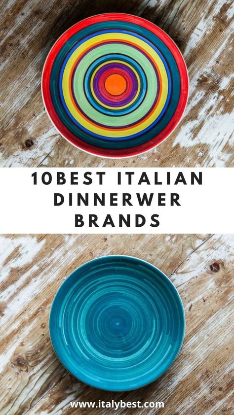 10 Best Italian Dinnerware Brands - Dinnerware Brands Made in Italy Italian Pasta Bowls, Italian Bowl, Italian Dinnerware, Italian Plates, Glass Dinnerware, Happy Kitchen, Luxury Dinnerware, Italian Pottery, Italian Ceramics