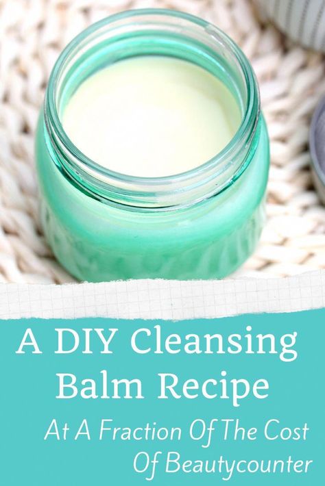 This cleansing balm DIY recipe is just like the Beautycounter variety but at a tiny fraction of the price! Beauty Routine Checklist, Moisturized Skin, Diy Recipe, Diy Skincare, Cleansing Balm, Skin Care Recipes, Natural Beauty Tips, Beauty Recipe, Diy Skin Care