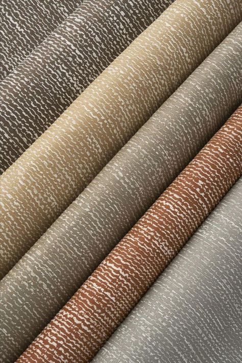 Pebbles’ subtle sheen of recycled slub yarns creates a soft balance of undulating lines like sand dunes reshuffled in the wind. Perfect for a variety of spaces. #textile #productlaunch #newtextile #textilebusiness Textile Business, Slub Yarn, Sand Dunes, The Wind, Product Launch, Recycling, Weaving, Textiles, Yarn