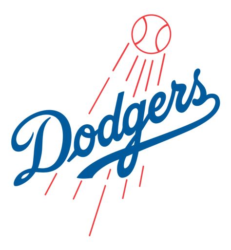 La Dodgers Logo, Let's Go Dodgers, Los Angeles Dodgers Logo, Inspiration Typographie, Dodgers Logo, Baseball Teams Logo, Mlb Logos, Dodgers Fan, Dodger Stadium