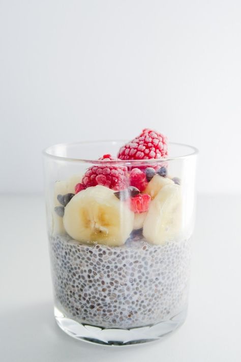 Bowl Cake, Power Foods, God Mat, Chia Pudding, Smoothie Diet, Sans Gluten, Nutritious Meals, Health Food, Chia