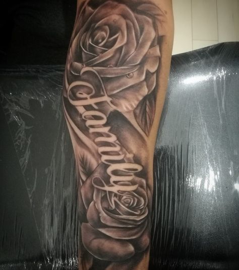 #family #tattoo #roses Family Rose Tattoo For Men, Rose Family Tattoo Design, Family Tattoo Forearm, Family First Tattoo For Men, Rose Family Tattoo, Family Over Everything Tattoo Men, Family Rose Tattoo, Family Tattoos For Men Forearm, Family Tattoo Ideas For Men