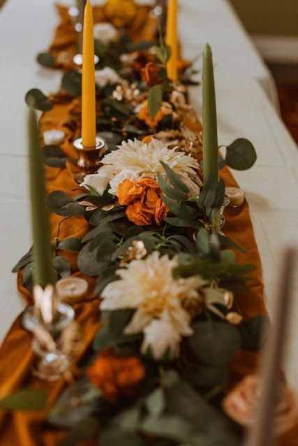 Burnt Orange Wedding Theme, Orange Wedding Decorations, Neutral Wedding Decor, Green Wedding Decorations, Orange Wedding Themes, Fall Wedding Color Schemes, Wedding San Diego, Color Terracota, Burnt Orange Weddings