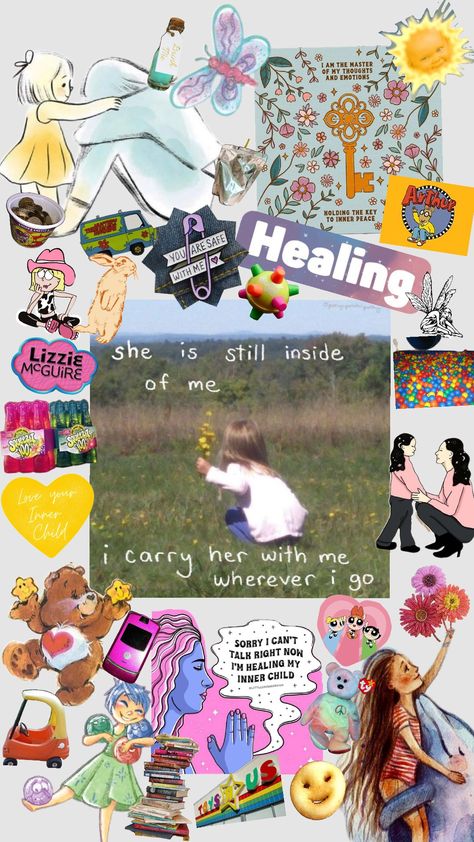 Inner child healing Practicing Self Love, Inner Child Healing, Healing Arts, Journal Aesthetic, Inside Me, The More You Know, Kids Wallpaper, Healing Journey, Inner Child