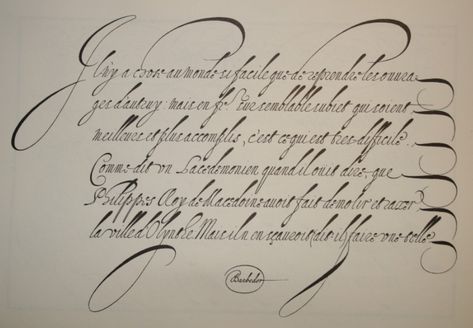 Louis Barbedor - Italian hand from 1659  #ItalianHand #Calligraphy #PointedPen #LouisBarbedor #Barbedor Lettering Styles Alphabet, Beautiful Writing, Hand Calligraphy, Copperplate Calligraphy, Script Writing, Hand Lettering Alphabet, Free Mind, Lettering Styles, Calligraphy Letters