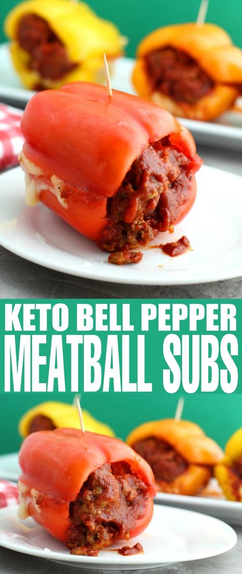 Beef Korma, Chicory Recipe, Meatball Sub, Superbowl Game, Pasta Alfredo, Low Carb Meal, Bell Pepper Recipes, Meatball Subs, Meatball Ingredients