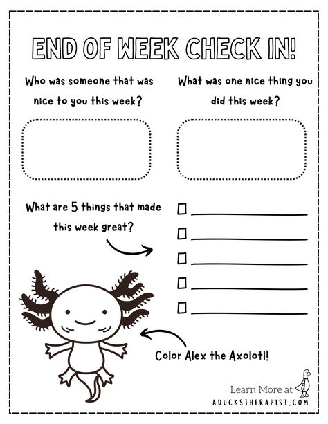 Are You Ok Day Activities, Self Management Activities, Social Emotional Learning Activities Fun, End Of The Week Check In, Sel Learning Activities, End Of Week Check In, Weekly Check In, Social Work Activities, School Counseling Activities