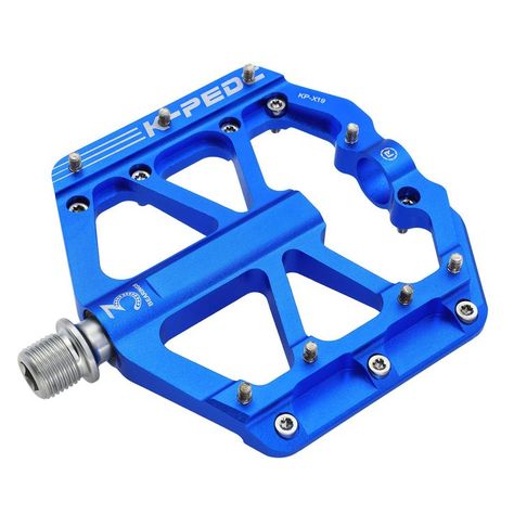 Pedc Aluminum Bearings Mountain Platform Guitar Pedals Design, Guitar Pedal Design, Mtb Parts, Mtb Pedals, Bicycle Pedals, Bicycle Pedal, Platform Flats, Mtb Bike Mountain, Bike Pedals