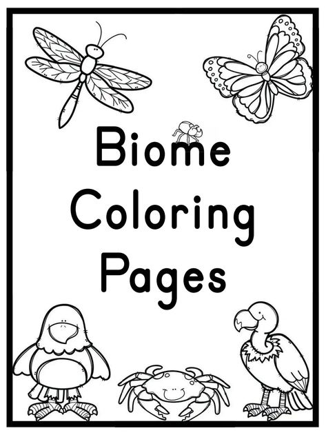 Biome Coloring Pages A.pdf - Google Drive Biome Coloring Pages, Biology Experiments, Kindergarten Science, Biome, Homeschool Science, Coloring Sheets, School Stuff, Family Tree, Biology