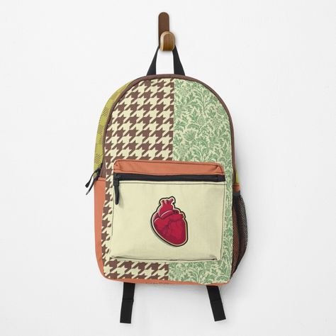 "SCP-2295 The Bear With a Heart of Patchwork SCP Foundation" Backpack by opalskystudio | Redbubble Scp 2295, Patchwork Bear, Foundation Logo, Scp Foundation, Order Design, Anatomical Heart, Heart Pin, Laptop Pocket, The Bear