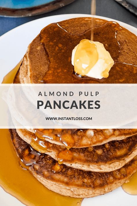 Almond Pulp Recipes, Instant Loss, Pulp Recipe, Savory Cakes, Blender Recipes, Almond Recipes, Clean Eating Snacks, Sin Gluten, Sans Gluten