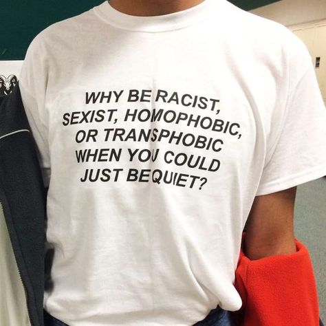 My friend has a shirt like this, and it really is true. More people should just be quiet about that stuff, I mean seriously The Blacker The Berry, Tokyo Street Fashion, Hipster Grunge, Grunge Look, Pop Punk, Grunge Style, Inspiration Mode, Couple Shirts, Mode Inspiration