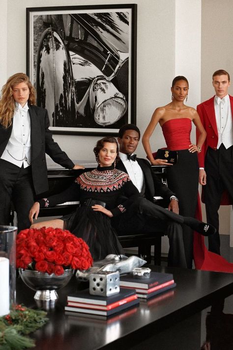 Ralph Lauren Family Photoshoot, Ralph Lauren Photoshoot, Ralph Lauren Holiday, Ralph Lauren Christmas, Xmas Outfits, Holiday 2022, Glam Photoshoot, Classy Christmas, Holiday Attire