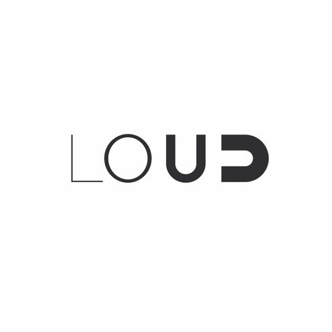 Zoran Borenovic | Loud Loud Logo Design, Loud Typography, Kinetic Type, Type Illustration, Minimal Logo Design, Shoes Photo, Grafic Design, Magazine Layout, Logo Design Creative