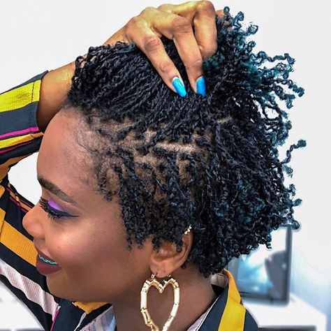 Micro Locs Hairstyles, Microloc Extensions, Sista Locks, Microloc Styles, Random Hairstyles, Micro Locks, Twisted Hairstyles, Nappy Hairstyles, Small Locs