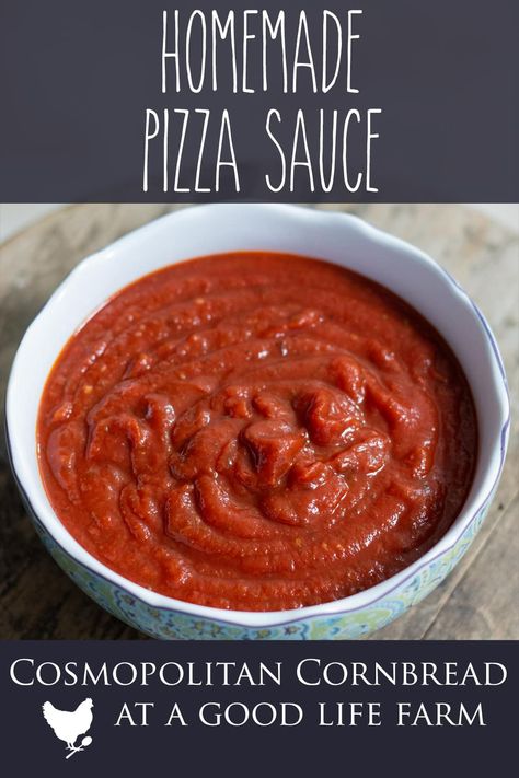 Easy homemade pizza sauce for every pizza recipe you could want to make. Cosmopolitan Cornbread, Make Homemade Pizza, Cornbread Recipes, Make Your Own Pizza, Atkins Recipes, Easy Homemade Pizza, Pizza Sauce Homemade, Making Homemade Pizza, Corn Bread Recipe