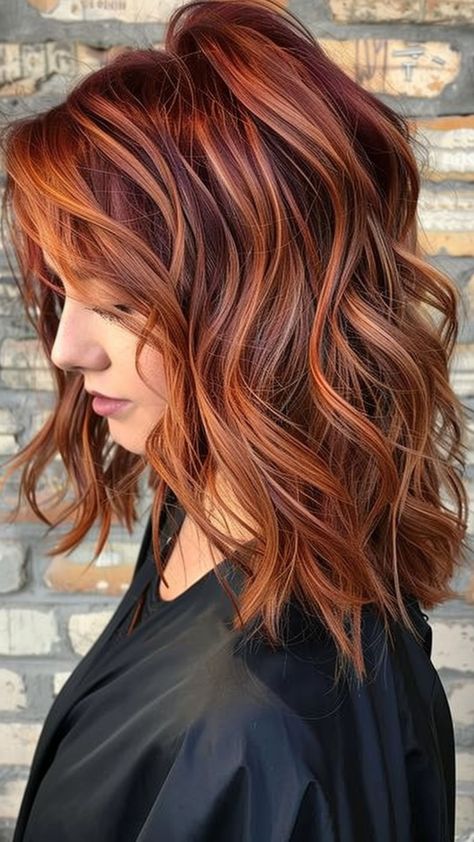 25 Hair Colors to Upgrade Your Look This Fall Fall Red Hair, Growing Long Hair Faster, Fall Hair Color Trends, Fall Hair Color For Brunettes, Hair Color Auburn, Copper Hair Color, Grow Long Hair, Auburn Hair, Summer Hair Color