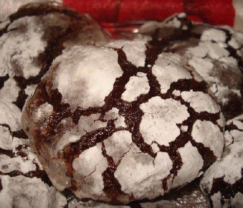 Chocolate Crinkle Cookies Zebra Cookies, Chocolate Crinkle Cookies Recipe, Cookie Contest, Crinkle Cookies Recipe, Chocolate Crinkle, Easy Bake Oven, Fudge Cookies, Chocolate Crinkle Cookies, Chocolate Crinkles