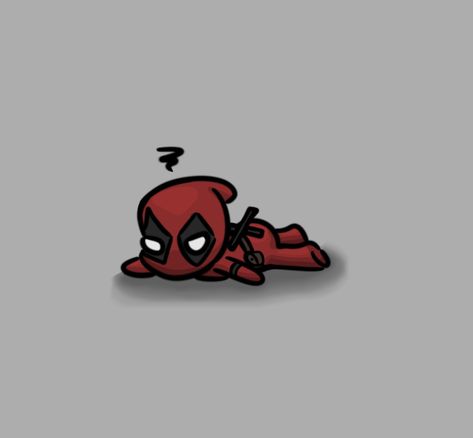 Cartoon Deadpool Drawing, Deadpool Phone Theme, Cute Deadpool Drawing, Small Deadpool Tattoo, Deadpool And Wolverine Tattoo, Deadpool Art Sketches, Deadpool Drawing Sketches, Deadpool Doodle, Deadpool Tattoo Ideas