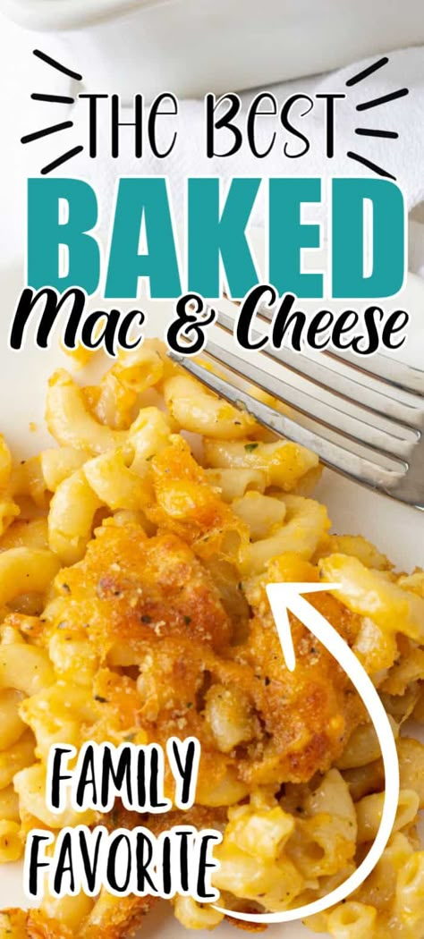 Easy Home Made Mac And Cheese Baked, Backed Mac N Cheese Easy, Baked Mac And Cheese With Bread Crumbs, Best Baked Macaroni And Cheese, Best Baked Mac And Cheese, Homemade Mac And Cheese Recipe Baked, Good Macaroni And Cheese Recipe, Baked Macaroni And Cheese Recipe, Easy Mac N Cheese Recipe