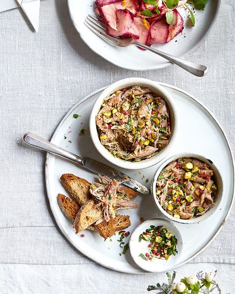 35 Make-ahead Christmas starters | delicious. magazine Fancy Starters Dinners, Cold Christmas Starters, Winter Starters Recipes, Easy Starters Recipes Dinner Party, Easy Christmas Starters, Christmas Starters Make Ahead, Christmas Dinner Starters Ideas, Simple Starters For Dinner Party, Christmas Day Starters