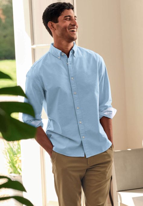 Sky Shirt Outfit Men, Formal Blue Shirts For Men, Sky Blue Shirts For Men, Mens Blue Button Down Shirt Outfit, Sky Blue Polo Shirt Outfit Men, Sky Blue Shirt Men, Formal Shirts For Men Color Combos, Sky Blue Shirt Outfit Men, Formal Mens Fashion Wedding