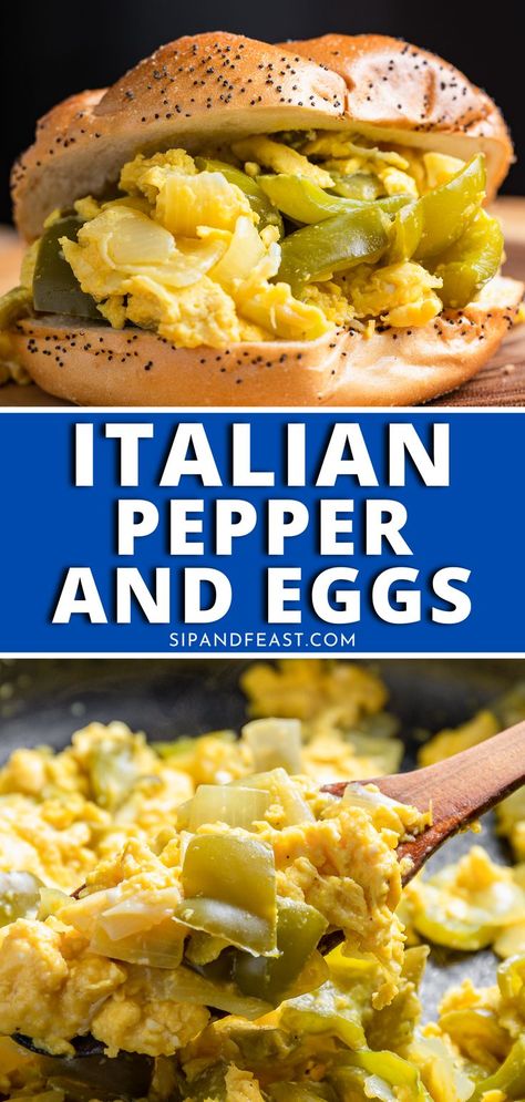 Italian Egg Sandwich, Pepper Egg Sandwich, Scrambled Eggs With Peppers, Italian Peppers And Eggs, Peppers And Eggs Italian Sandwich, Eggs With Peppers And Onions, Italian Potato And Egg Sandwich, Cubanelle Peppers Recipe, Eggs Peppers Onions Potatoes