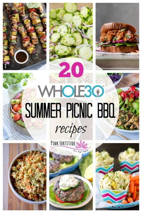 Whole30 4th Of July Recipes, Whole 30 Sides For Bbq, Aip 4th Of July Recipes, Whole 30 4th Of July Food, Paleo 4th Of July Food, Paleo Picnic Food Ideas, Healthy July 4th Recipes, Gluten Free 4th Of July Recipes, Paleo Potluck Recipes