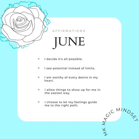 Mary Kate on Instagram: “Here are some affirmations to play around with this month! 🌸 Which one is your favorite? #mkmagicmindset #affirmationsoftheday…” New Month Affirmations, Month Affirmations, Manifesting Abundance, Inner Guidance, I Am Worthy, Morning Affirmations, Chakra Meditation, Meditation Room, Mary Kate