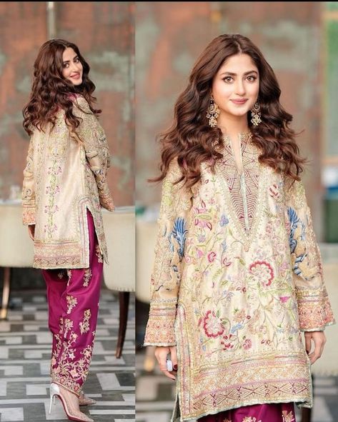 Pakistani Wedding Outfits Sisters, Eid Dresses For Girl, Brides Sister, Pakistani Party Wear Dresses, Eid Dress, Mehendi Outfits, Pakistani Formal Dresses, Pakistani Fashion Casual, Pakistani Wedding Outfits