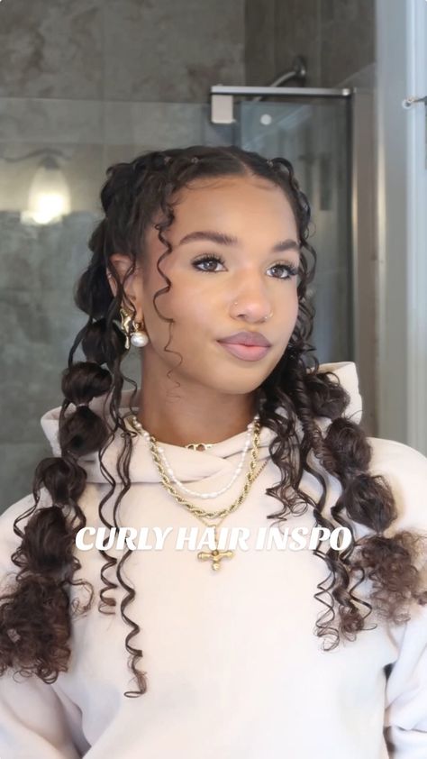 Ashlee West 🥥 | Different way to do it! | bubble braids were eatinggg ngl 😌🩷 | Instagram Bubble Braids Half Up Half Down, Bubble Braids Black Women, Bubble Braids, Bubble Braid, Bubble Braid Hairstyles, Curly Braids, Twist Braid Hairstyles, Teen Hairstyles, Hairdos For Curly Hair