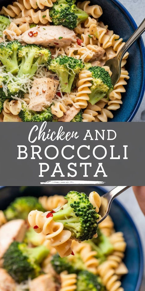 Healthy Chicken and Broccoli Pasta – A nutritious twist on pasta night! This Healthy Chicken and Broccoli Pasta is loaded with protein, veggies, and a creamy sauce made lighter. Ready in just 30 minutes! Chicken Broccoli Pasta Recipes Healthy, Chicken Broccoli Pasta Healthy, Chicken And Broccoli Recipes Easy, Healthy Chicken Pasta Recipes, Broccoli And Chicken Recipes, Pasta With Chicken And Broccoli, Chicken Broccoli Recipes, Broccoli Chicken Pasta, Healthy Chicken And Broccoli