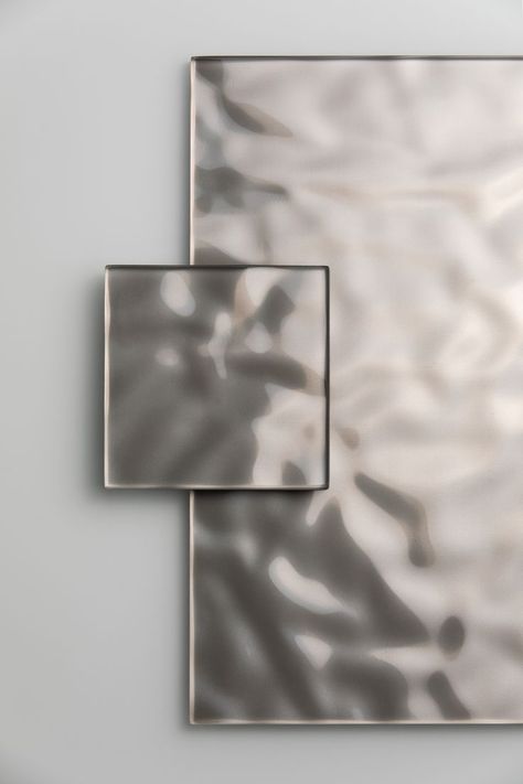 Mirror Texture, Materials Board Interior Design, Elevator Interior, Architectural Materials, Material Board, Laminated Glass, Material Textures, Materials And Textures, Wall Systems