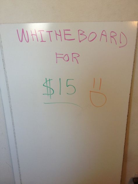 So I wanted a white board & HELL NO I wasn't going to pay more than $30 for it! so I decided to Make my own Ghetto White Board for Cheap! (costs less than $15!)...take a peek onto my Epic Adventure to a Shiny New Smooth & Sexy Whiteboard! Diy Dry Erase Board, Diy Whiteboard, Tile Board, Diy Organizer, Keto Menu, Flexible Seating, Executive Functioning, Car Wax, School Room