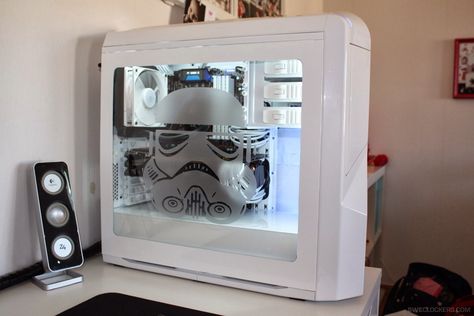 Star Wars PC case mod Pc Case Mod, Star Wars Pc, Gaming Tech, Pc Case, Pc Cases, Video Games, Home Appliances, Star Wars, Quick Saves