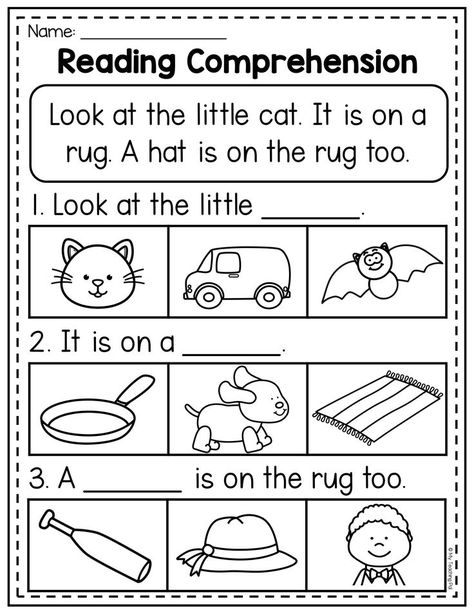 24675eea2992319570b837ae82c0f6d430e78507 E7F Reading Practice Worksheets, Kindergarten Literacy Worksheets, Kindergarten Homework, Homework Worksheets, Reading Comprehension Kindergarten, Kindergarten Reading Worksheets, Preschool Reading, Literacy Worksheets, Free Kindergarten Worksheets