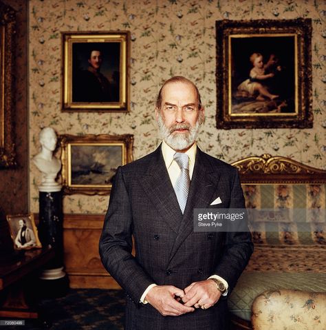 British Royal Family member Prince Michael of Kent, 2001. British Royal Family Members, Prince Michael Of Kent, British Monarchy, Baywatch, British Royal Family, Queen Elizabeth Ii, Elizabeth Ii, British Royals, Double Breasted Suit Jacket