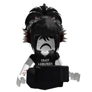 Roblox Emo Outfits Without Headless, Roblox Female Avatar Emo, Roblox No Headless Avatar, R6 Roblox Avatars Girl, Emo Roblox Outfits, Roblox Emo Outfits, Roblox Skin, Emo Roblox Avatar, Roblox Skins