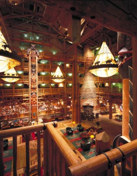 The Wilderness Lodge Saga – Part One Traveling Destinations, Disney Wilderness Lodge, Fort Wilderness, Lobby Decor, Wolf Lodge, Wilderness Lodge, Great Wolf Lodge, Old Faithful, The Wilderness