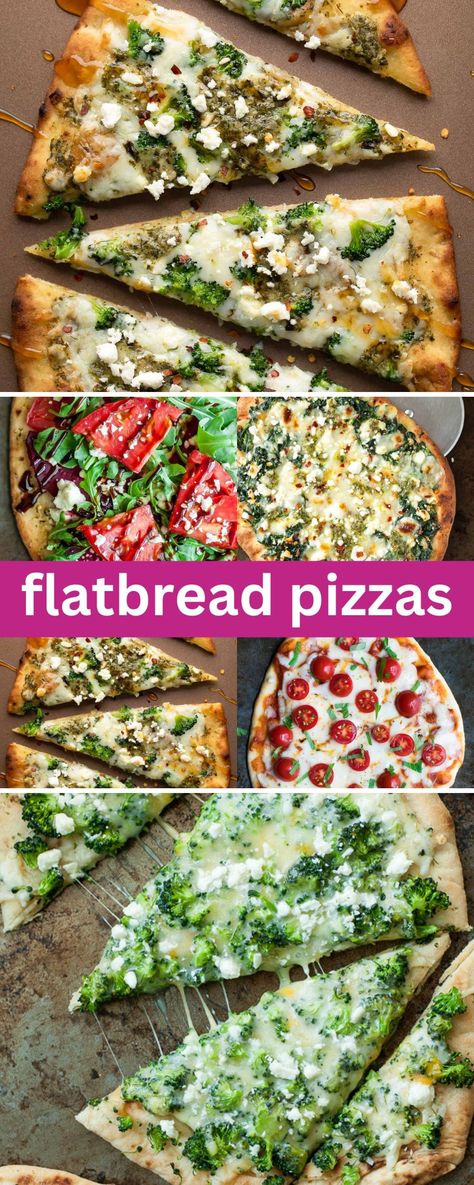 flatbread pizza photo collage Flatbread Pizza Recipes Vegetarian, Fancy Flatbread Pizza, Elevated Pizza Recipes, Olive Oil Pizza Recipes, Flatbread Recipe Pizza, Black Stone Flatbread Pizza, Best Flatbread Pizza Recipes, Flat Bread Appetizers Flatbread Recipes, Naan Flatbread Pizza Recipes