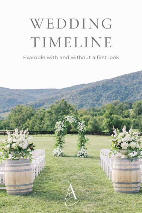 Wedding Day Timeline for 5:30pm Ceremony - ashleyeaglesonphotography.com 5:30 Pm Wedding Timeline, Wedding Timeline 6pm Ceremony, 5:30 Wedding Timeline, 6pm Wedding Timeline, Wedding Day Timeline 5:30 Ceremony, Ceremony Timeline, Reception Timeline, Wedding Day Itinerary, Wedding Order Of Events