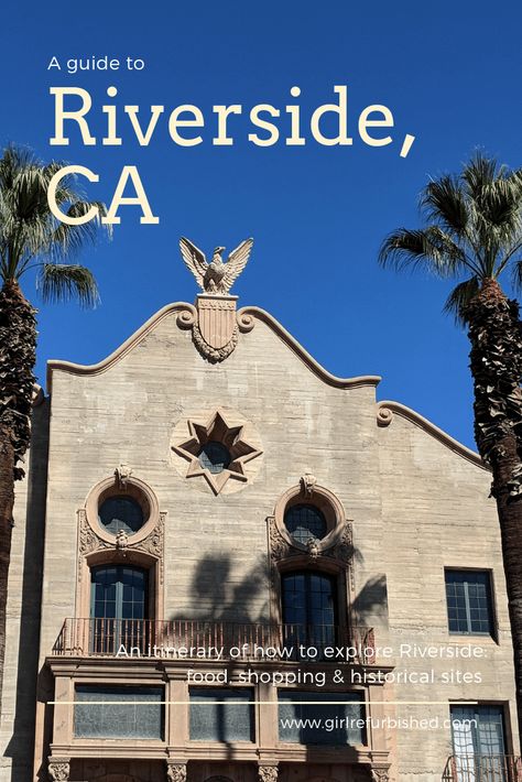 Things To Do in Riverside - Girl Refurbished Downtown Riverside, Southern California Travel, California Christmas, Mission Inn, Travel California, Pedestrian Walkway, Riverside California, Cool Places, Riverside County