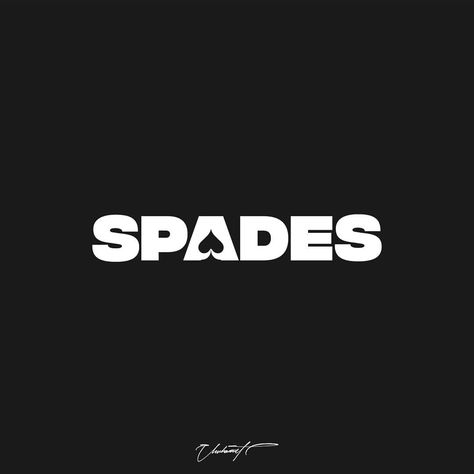 Spade Logo Design, Spades Aesthetic, Ace Of Spades Logo, Sweater Outfits Men, Lash Studio, King Of Spades, Spade Logo, Beautiful Logo, Beautiful Logos Design