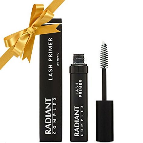 Lash Primer by Radiant Complex Best Eyelash Conditioner to Enhance Mascara 25 Fl Oz -- This is an Amazon Affiliate link. Read more at the image link. Face Skirt, Lengthen Eyelashes, Mascara Base, Voluminous Mascara, Clear Mascara, Eyelash Primer, Eyelash Conditioner, Eyeshadow For Brown Eyes, Lash Primer