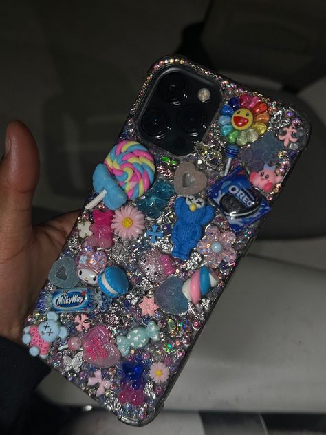 Customise Kawaii Junk Charm Phone Case. #phonecase #cute #phoneaccessories #iphonecase #samsungcase #phonecaseaddict. https://www.etsy.com/shop/giftyou4design/?e Iphone 16 Case, Custom Phone Cases Ideas, Phone Case Charms, Bling Phone Cases Diy, Bedazzled Phone Case, Junk Case, Pretty Wallpaper Ipad, Personalised Phone Case, Ipad Essentials