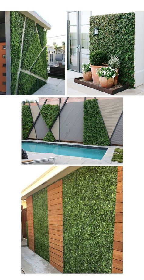 Artificial grass wall panels outdoor Check more at https://www.urbanstyl.store/artificial-grass-wall-panels-outdoor/ Outdoor Green Wall Ideas, Grass Design On Wall, Green Wall Garden Outdoor, Artificial Grass Wall Outdoor, Vertical Green Wall Outdoor, Artificial Green Wall Outdoor, Outdoor Grass Wall, Outdoor Green Wall, Turf Wall